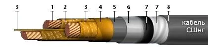 Кабель СШнг 3х35