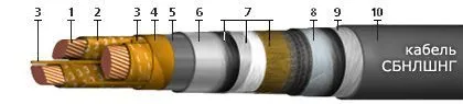 Кабель СБнлШнг