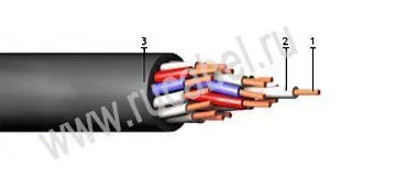 Кабель КВВГнг 5х2,5