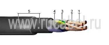 Кабель КГОТ 2х1,5+1х1,5