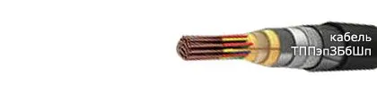 Кабель ТППэпЗБбШп 50х2х0,64