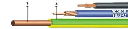 Кабель ПВ3-О 10 К