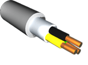 Кабель NYM 5x1,5