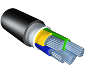 Кабель ПвВнг(А)-LS 5х6